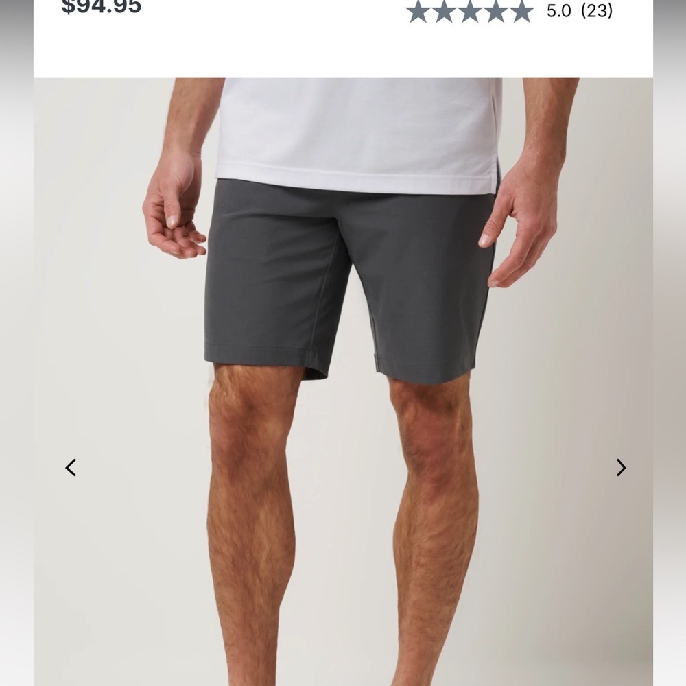 TravisMathew travel year shorts 9 inch